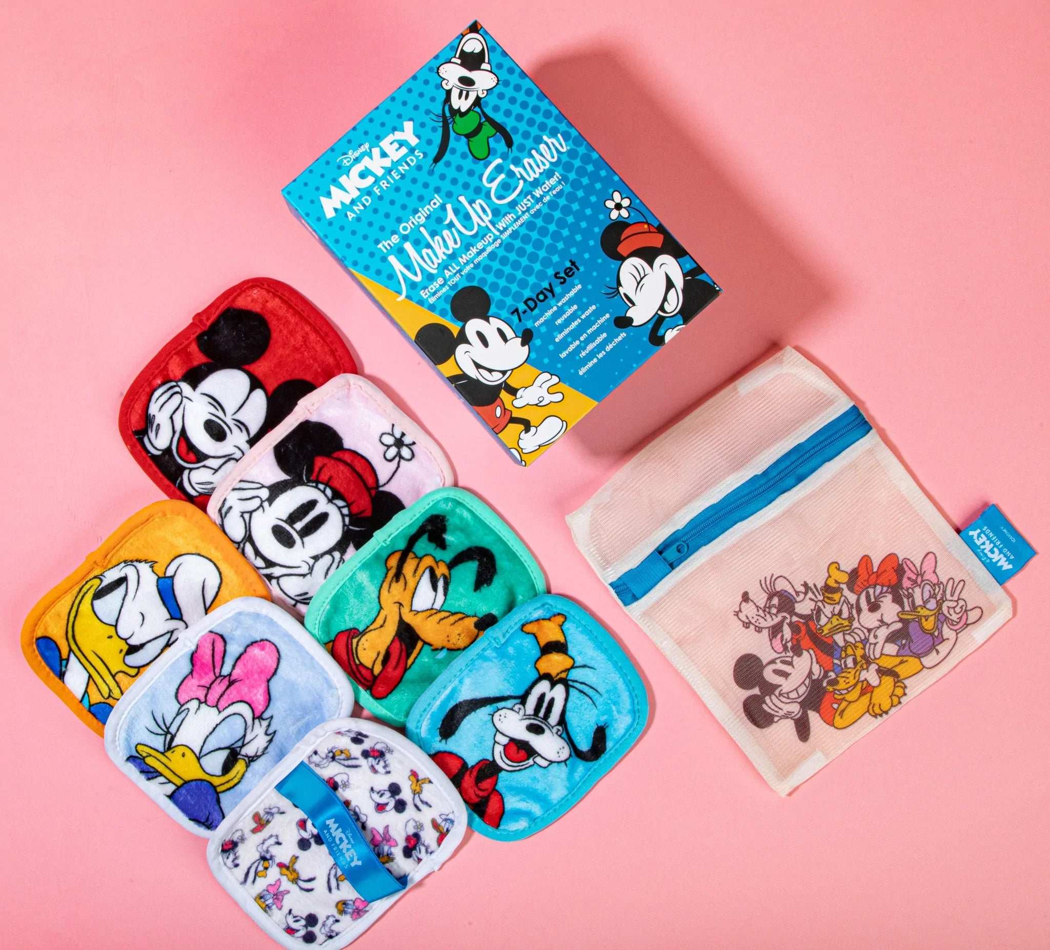 Makeup Eraser Mickey & Friends 7-Day Set by Makeup Eraser – Beauty Product – | Spoiled Brat UK
