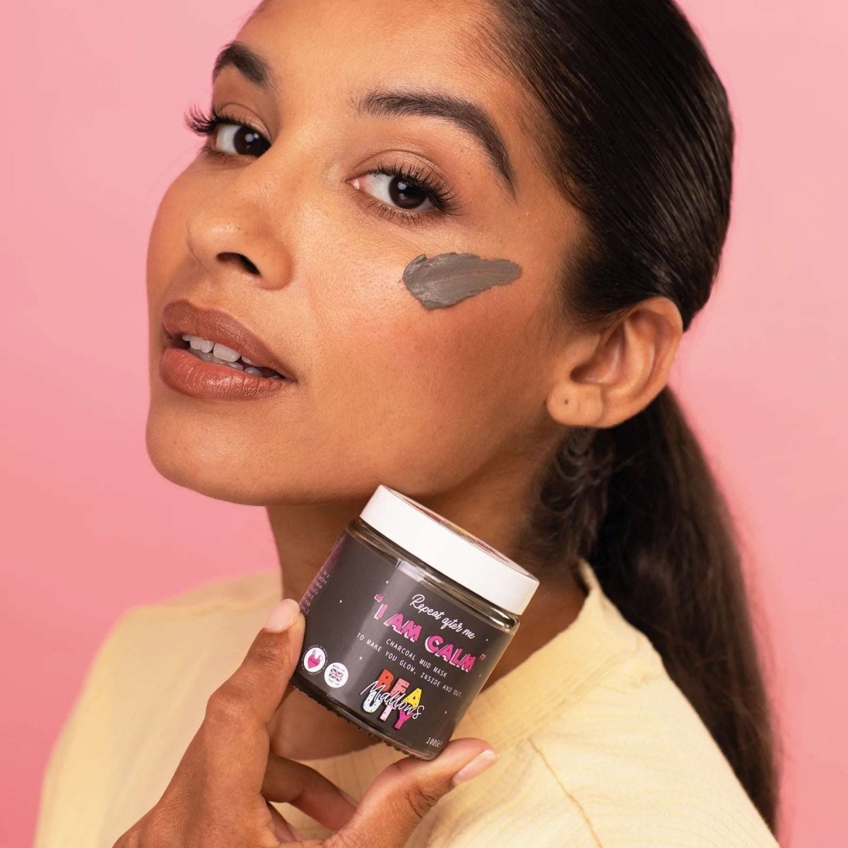 Shop Mallows Beauty Mallows Beauty Charcoal Mud Mask Face Mask for women – premium loungewear and festival fashion at Spoiled Brat