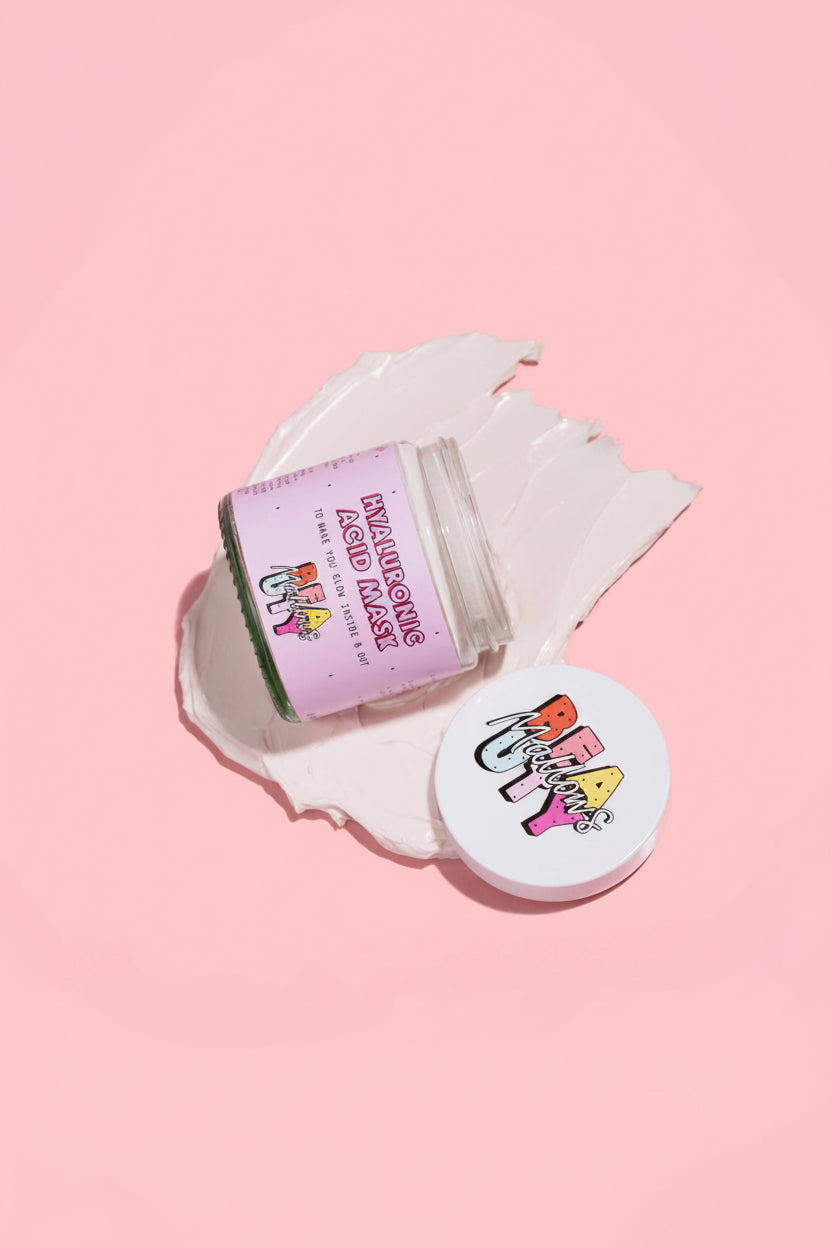 Shop Mallows Beauty Mallows Beauty Hyaluronic Acid Pink Clay Face Mask Beauty Kit for women – premium loungewear and festival fashion at Spoiled Brat