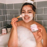 Shop Mallows Beauty Mallows Beauty Hyaluronic Acid Pink Clay Face Mask Beauty Kit for women – premium loungewear and festival fashion at Spoiled Brat