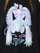Shop Minga London Minga London x Ema Gaspar Bunny Graphic Sweatshirt Sweater for women – premium loungewear and festival fashion at Spoiled Brat