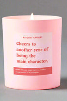 Another Year of Being the Main Character Candle by Mischief Candles – Candles – Pink | Spoiled Brat UK