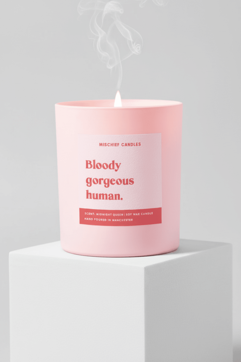 Shop Mischief Candles Candle Bloody Gorgeous Human Candle Candles for women – premium loungewear and festival fashion at Spoiled Brat