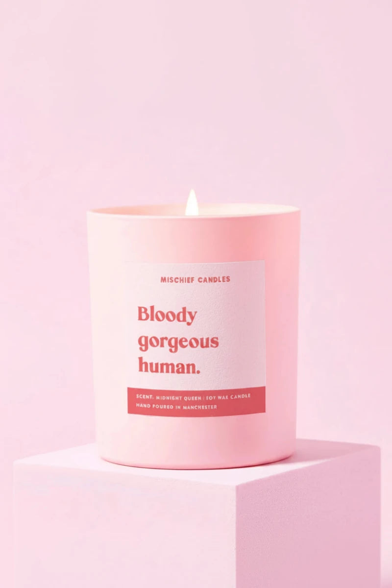 Shop Mischief Candles Candle Bloody Gorgeous Human Candle Candles for women – premium loungewear and festival fashion at Spoiled Brat