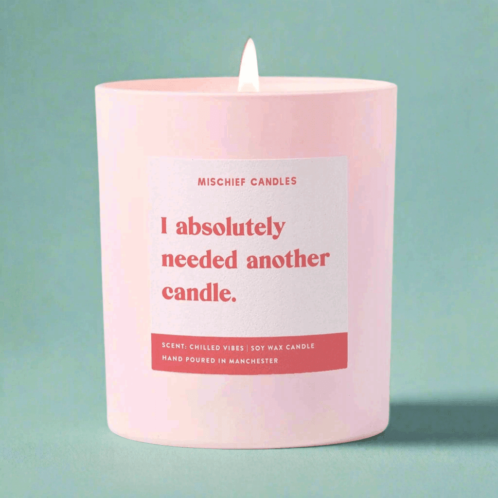 Shop Mischief Candles Funny Needed Another Candle Gift For Her Funny Candle Candles for women – premium loungewear and festival fashion at Spoiled Brat