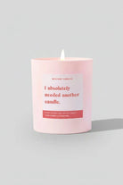 Shop Mischief Candles Funny Needed Another Candle Gift For Her Funny Candle Candles for women – premium loungewear and festival fashion at Spoiled Brat