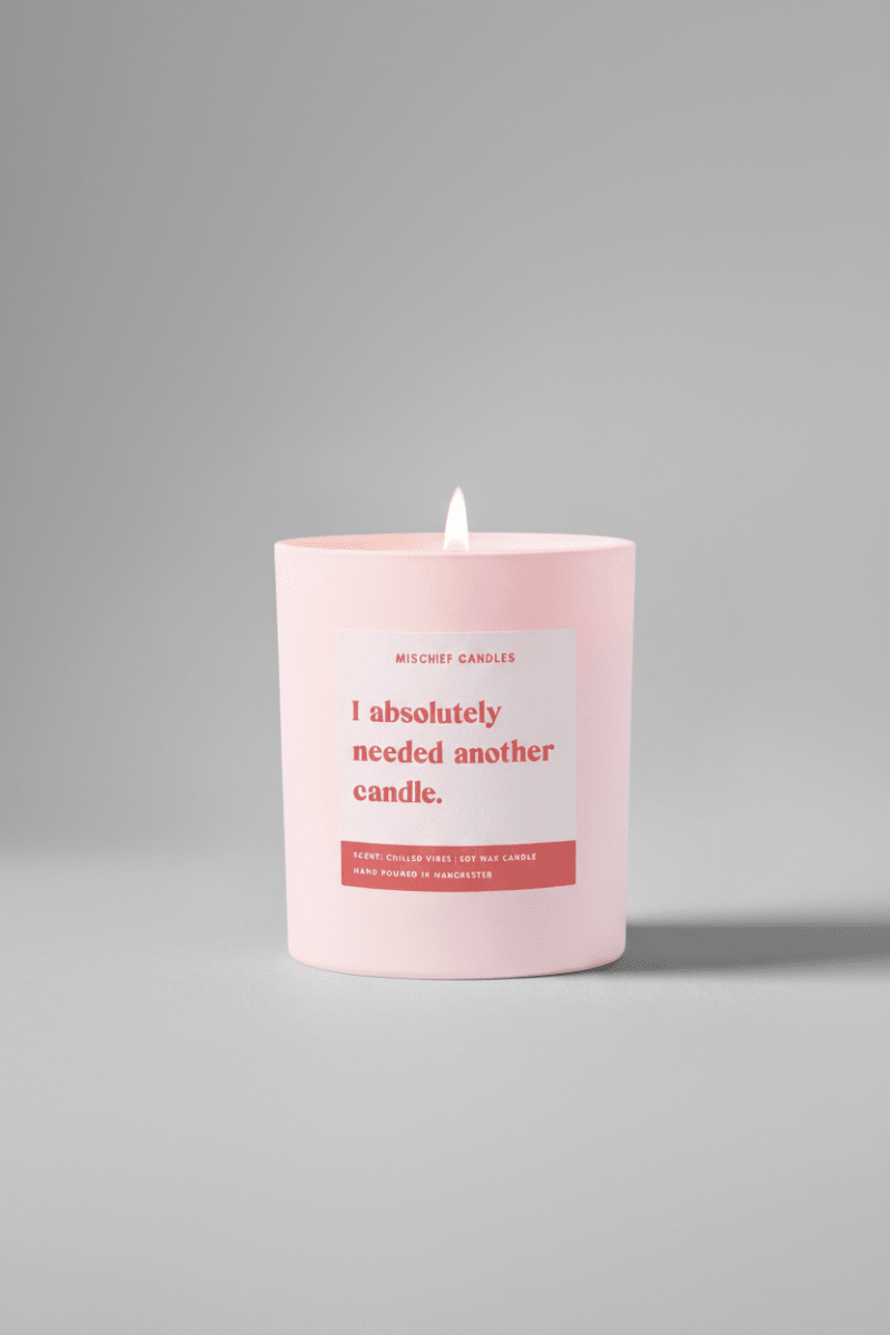 Shop Mischief Candles Funny Needed Another Candle Gift For Her Funny Candle Candles for women – premium loungewear and festival fashion at Spoiled Brat
