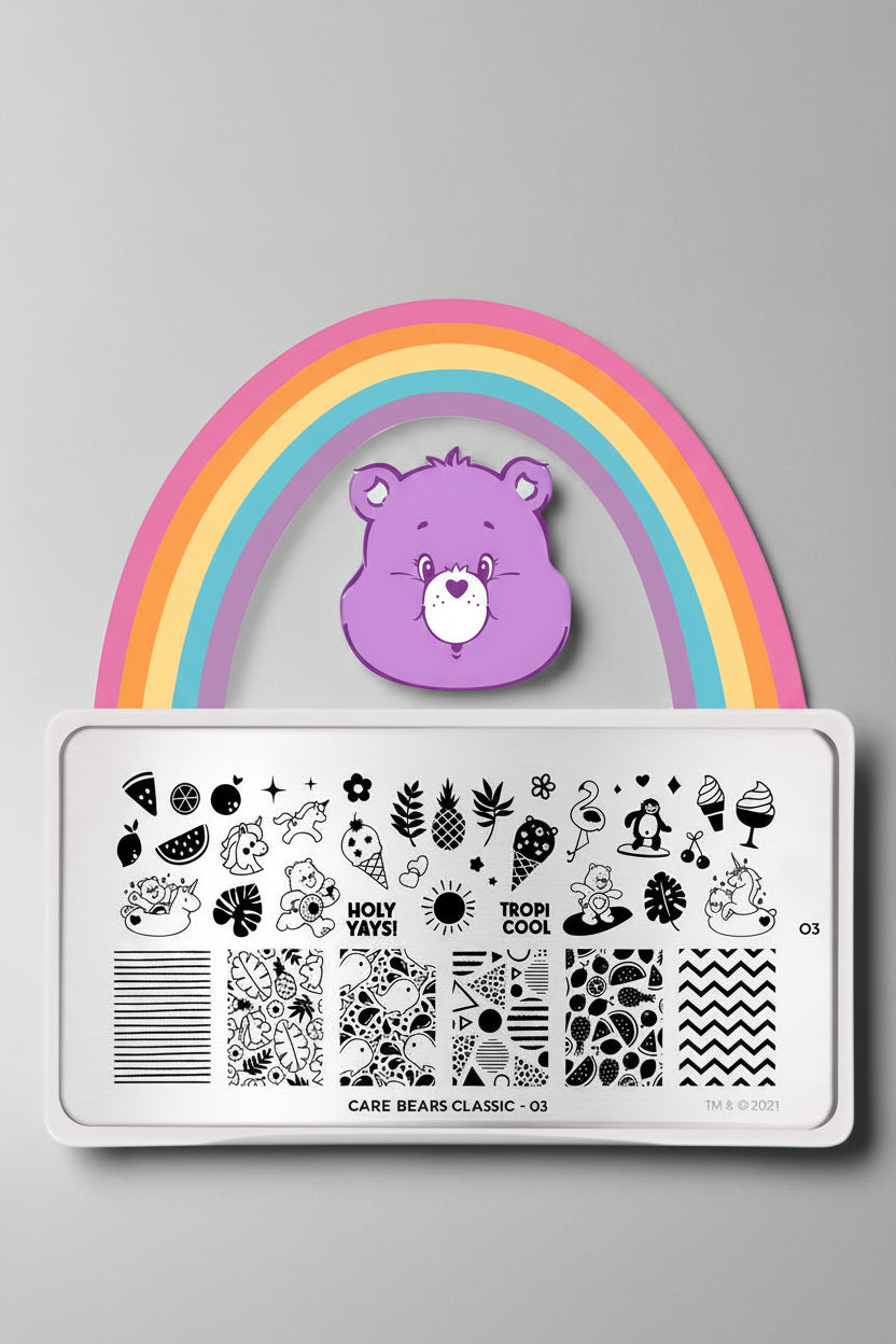 Shop MoYou London MoYou London Care Bears Classic 03 Nail Stamps Nail Art for women – premium loungewear and festival fashion at Spoiled Brat