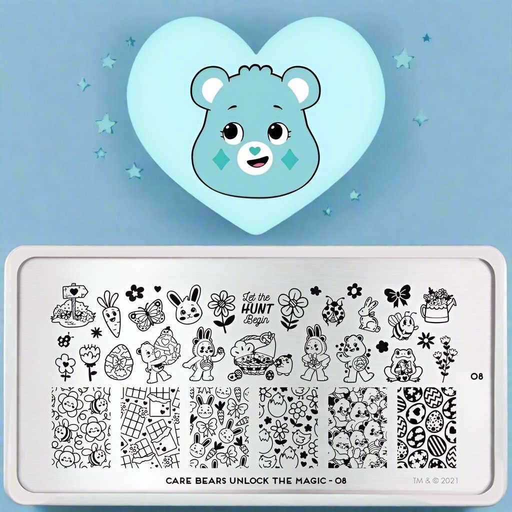 MoYou London Care Bears Classic 08 Nail Stamps by MoYou London – Nail Art – Multi | Spoiled Brat UK