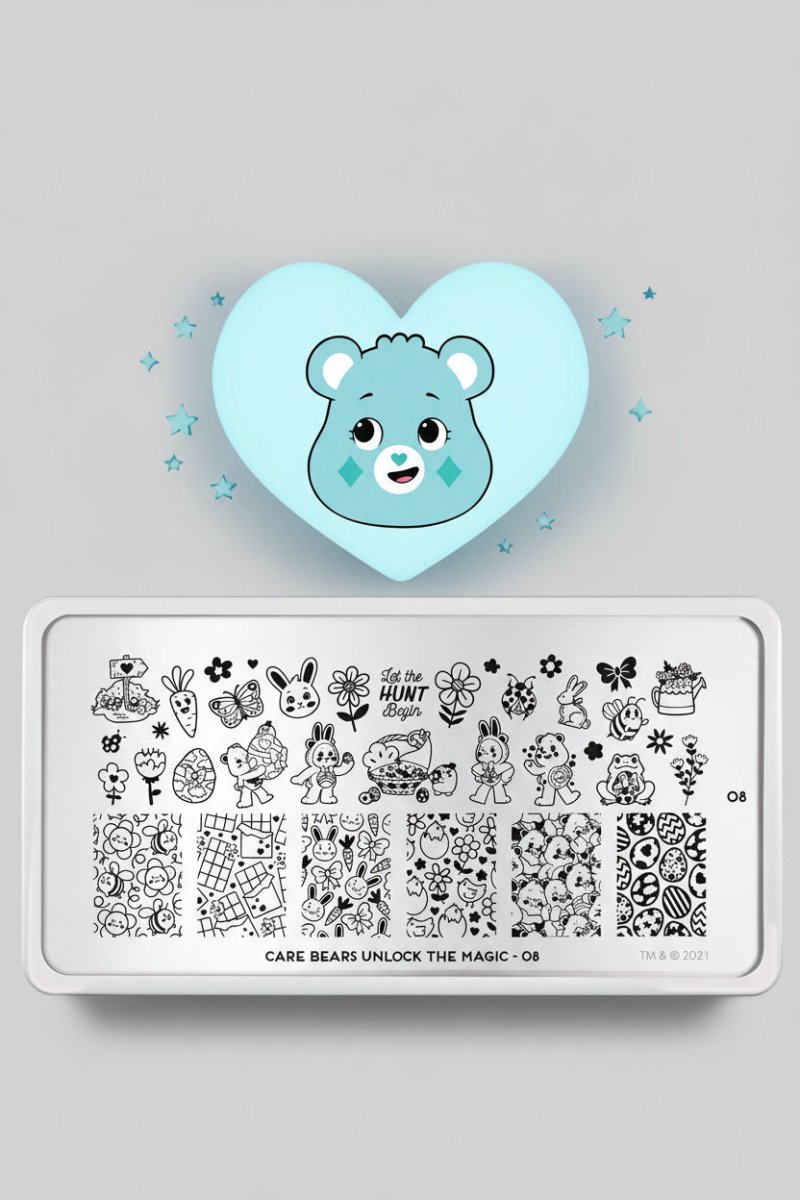 Shop MoYou London MoYou London Care Bears Classic 08 Nail Stamps Nail Art for women – premium loungewear and festival fashion at Spoiled Brat