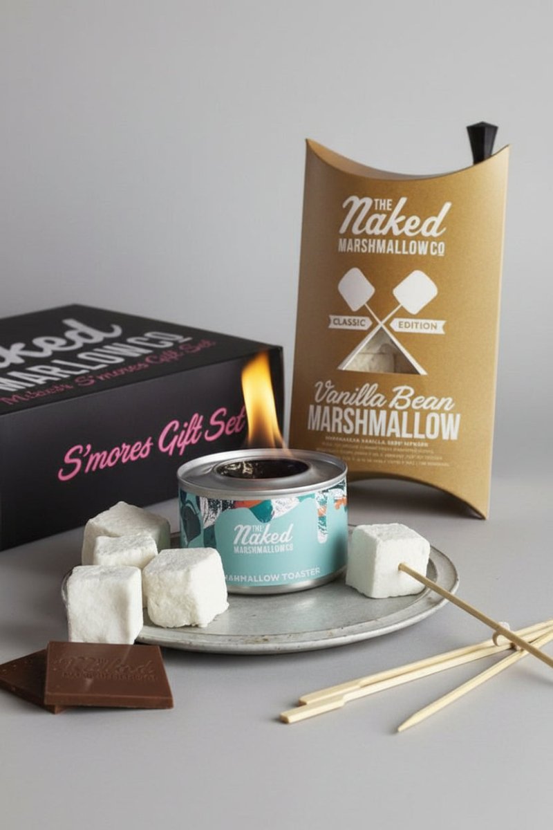 Shop Naked Marshmallow Marshmallow S'Mores Toasting Kit as seen on Mrs Hinch Gifts for women – premium loungewear and festival fashion at Spoiled Brat