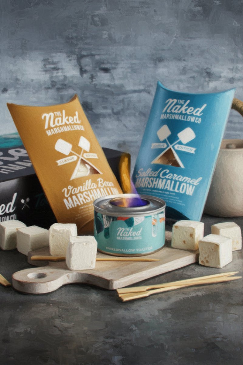 Shop Naked Marshmallow Marshmallow Toasting Kit Gifts for women – premium loungewear and festival fashion at Spoiled Brat