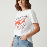 Shop Newtone Newtone Daytona Beach Starlight Racing Tee T-Shirt for women – premium loungewear and festival fashion at Spoiled Brat