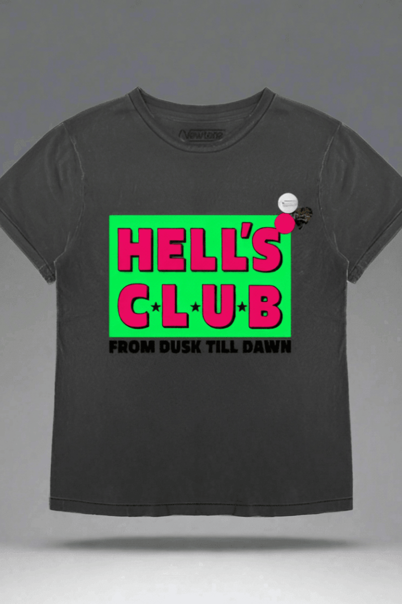 Shop Newtone Newtone Hells Club Starlight Dawn T-shirt T-Shirt for women – premium loungewear and festival fashion at Spoiled Brat