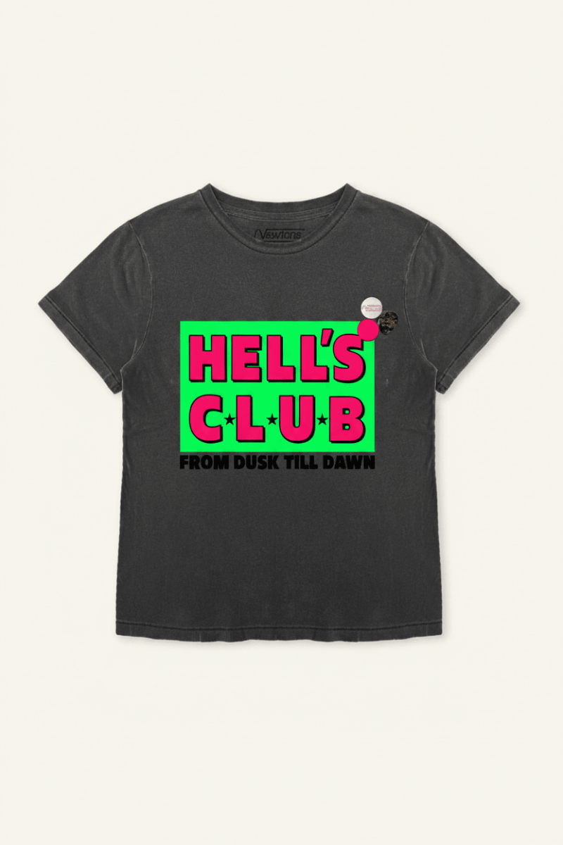 Shop Newtone Newtone Hells Club Starlight Dawn T-shirt T-Shirt for women – premium loungewear and festival fashion at Spoiled Brat