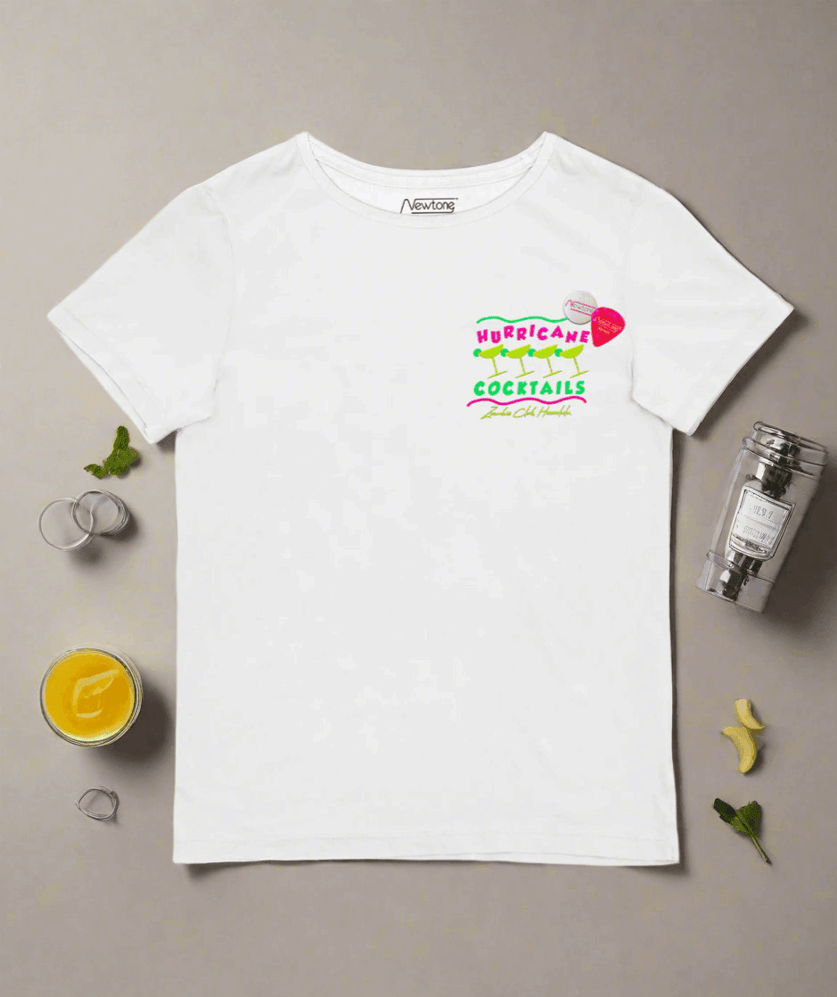 Shop Newtone Newtone Schiffer Hurricane Tee T-Shirt for women – premium loungewear and festival fashion at Spoiled Brat