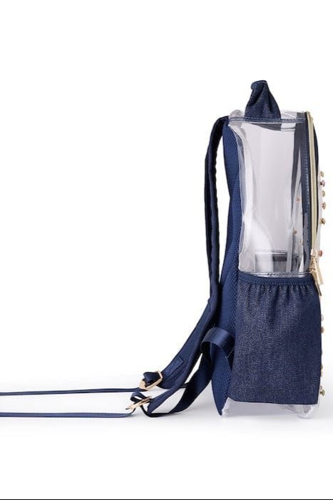 Shop Packed Party Packed Party Back to Fun Denim & Gems Backpack Backpack for women – premium loungewear and festival fashion at Spoiled Brat