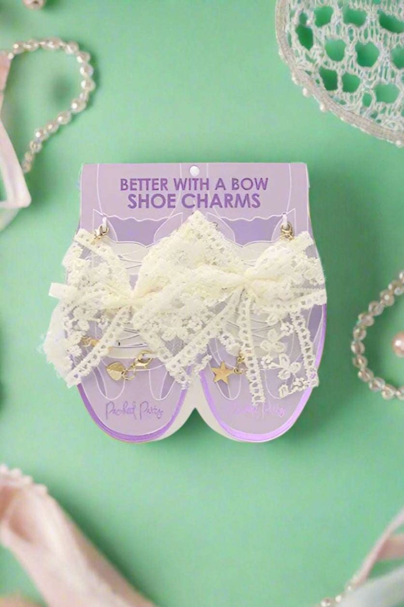 Shop Packed Party Packed Party Better with a Bow Lace Shoe Charms Laces for women – premium loungewear and festival fashion at Spoiled Brat