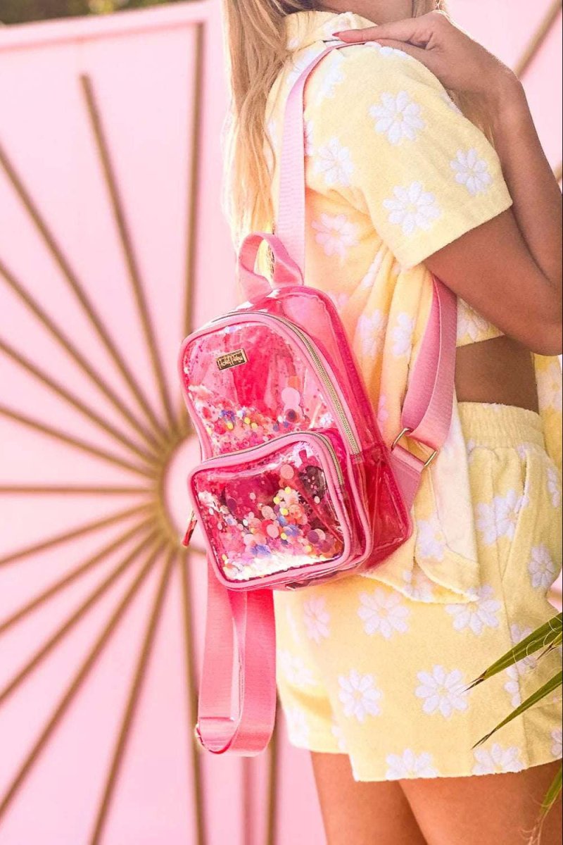 Shop Packed Party Packed Party Bring On The Fun Mini Confetti Backpack Backpack for women – premium loungewear and festival fashion at Spoiled Brat