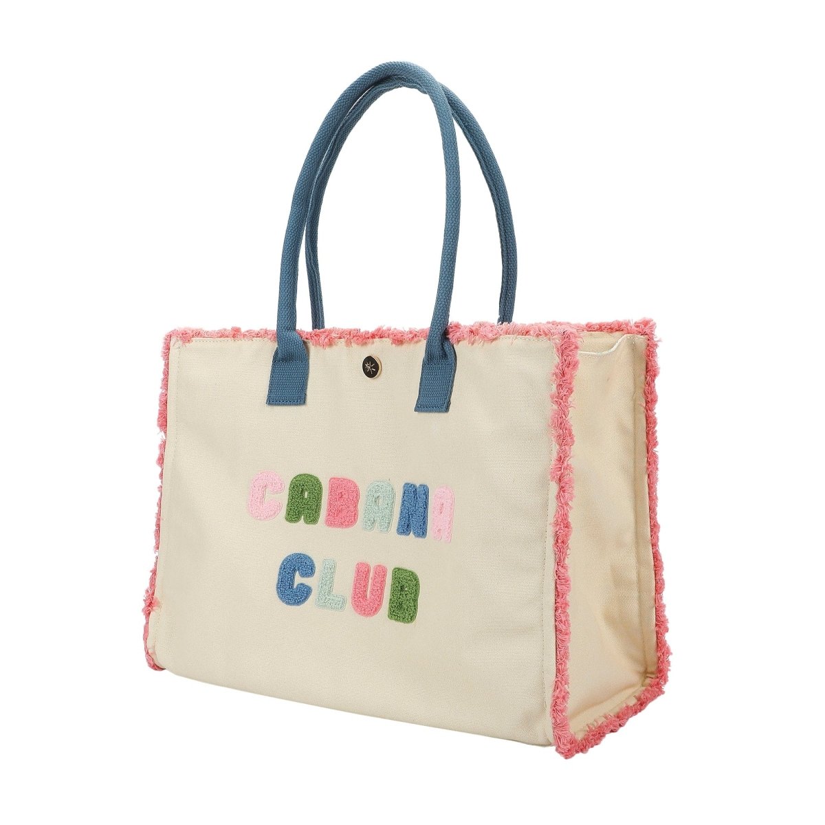 Shop Packed Party Packed Party Cabana Club Canvas Tote Bag Tote Bag for women – premium loungewear and festival fashion at Spoiled Brat