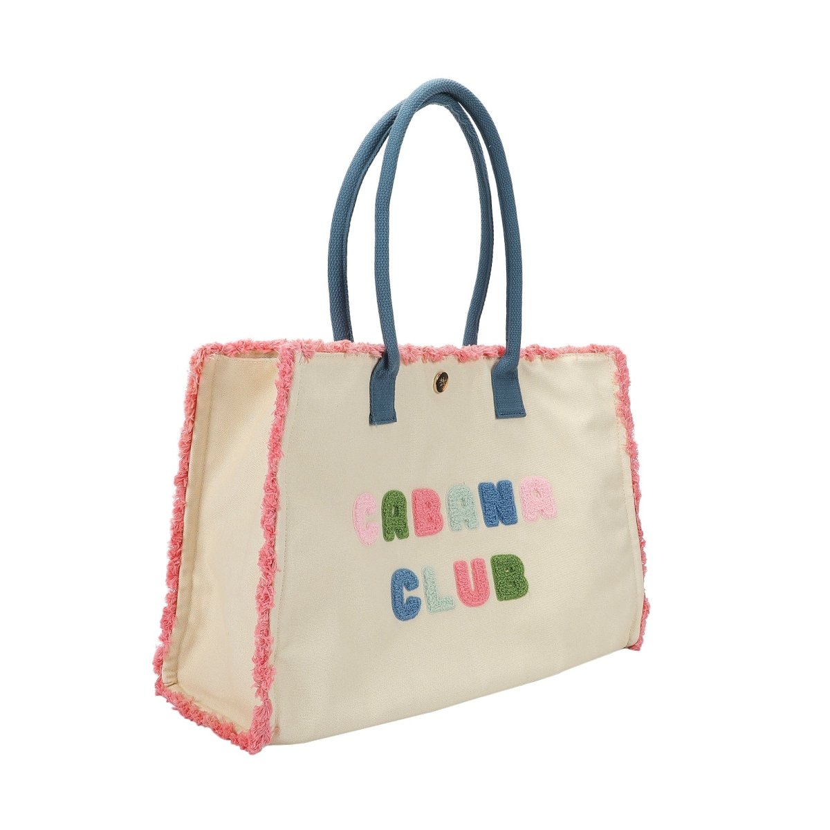 Shop Packed Party Packed Party Cabana Club Canvas Tote Bag Tote Bag for women – premium loungewear and festival fashion at Spoiled Brat