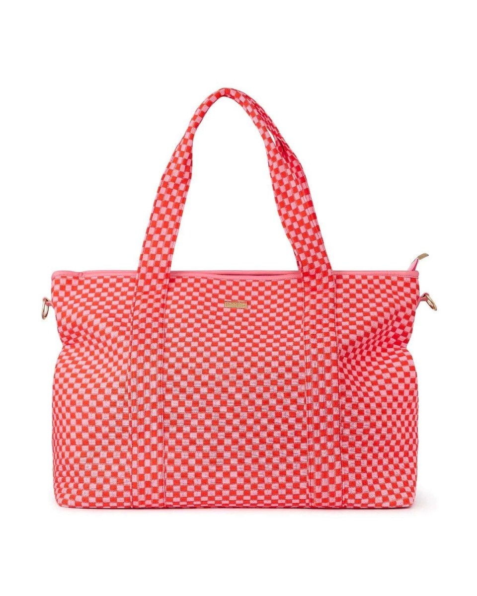 Shop Packed Party Packed Party Check This Weekender Duffle Bag Tote Bag for women – premium loungewear and festival fashion at Spoiled Brat