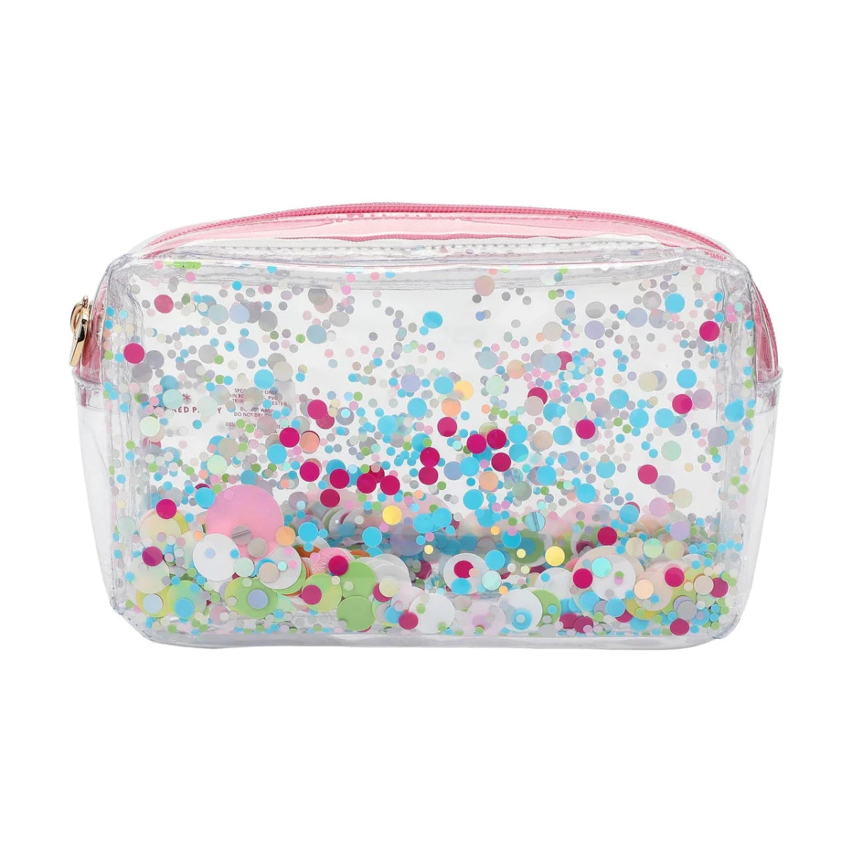 Shop Packed Party Packed Party Clear Vinyl Confetti Pouch Bag Clutch Bag for women – premium loungewear and festival fashion at Spoiled Brat