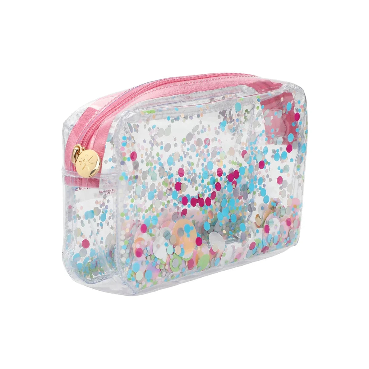 Shop Packed Party Packed Party Clear Vinyl Confetti Pouch Bag Clutch Bag for women – premium loungewear and festival fashion at Spoiled Brat