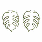 Shop Packed Party Packed Party Palm Paradise Rhinestone Earrings Earrings for women – premium loungewear and festival fashion at Spoiled Brat