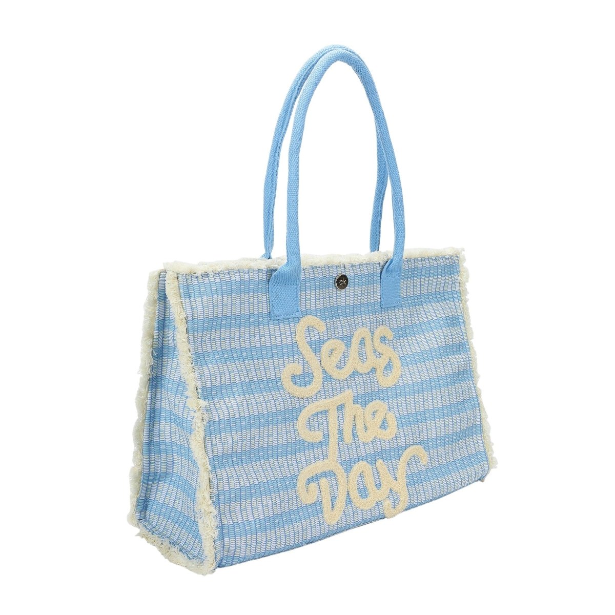 Shop Packed Party Packed Party Seas The Day Canvas Tote Bag Tote Bag for women – premium loungewear and festival fashion at Spoiled Brat