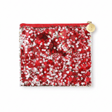 Shop Packed Party Packed Party Spirit Squad Rally Red Confetti Everything Pouch Clutch Bag for women – premium loungewear and festival fashion at Spoiled Brat