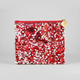 Shop Packed Party Packed Party Spirit Squad Rally Red Confetti Everything Pouch Clutch Bag for women – premium loungewear and festival fashion at Spoiled Brat