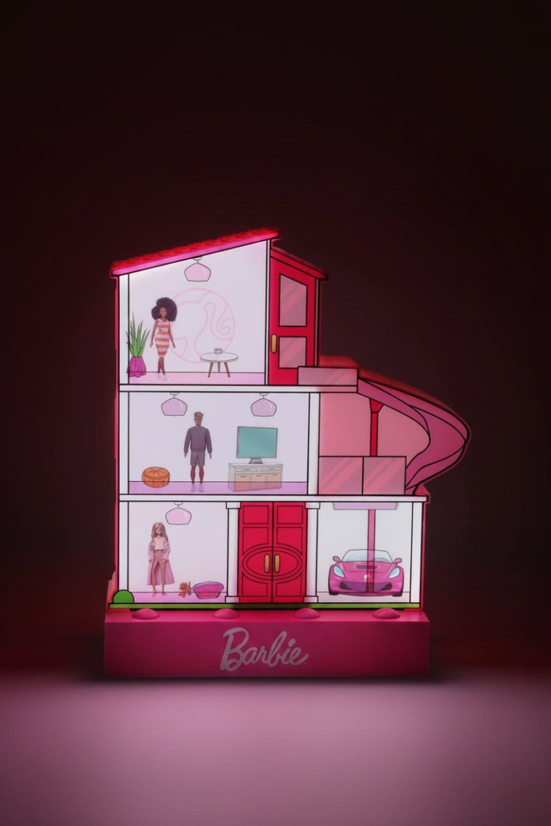 Shop Paladone Barbie Dreamhouse Light with Stickers Night Lamp for women – premium loungewear and festival fashion at Spoiled Brat