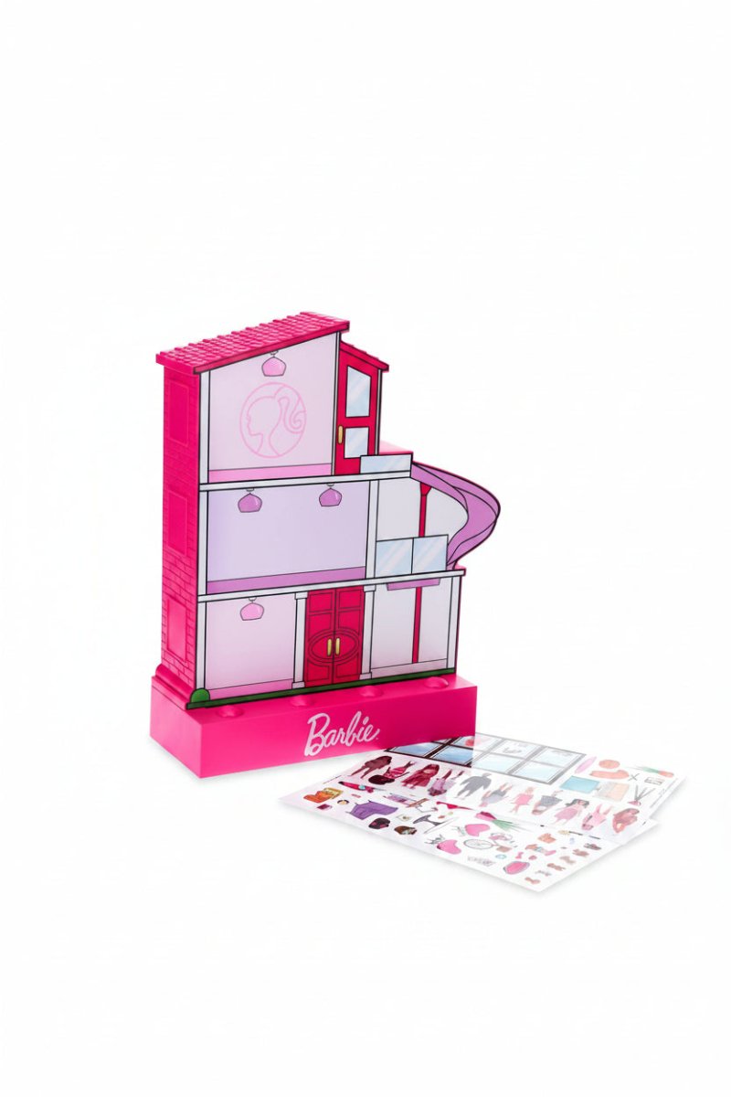 Shop Paladone Barbie Dreamhouse Light with Stickers Night Lamp for women – premium loungewear and festival fashion at Spoiled Brat