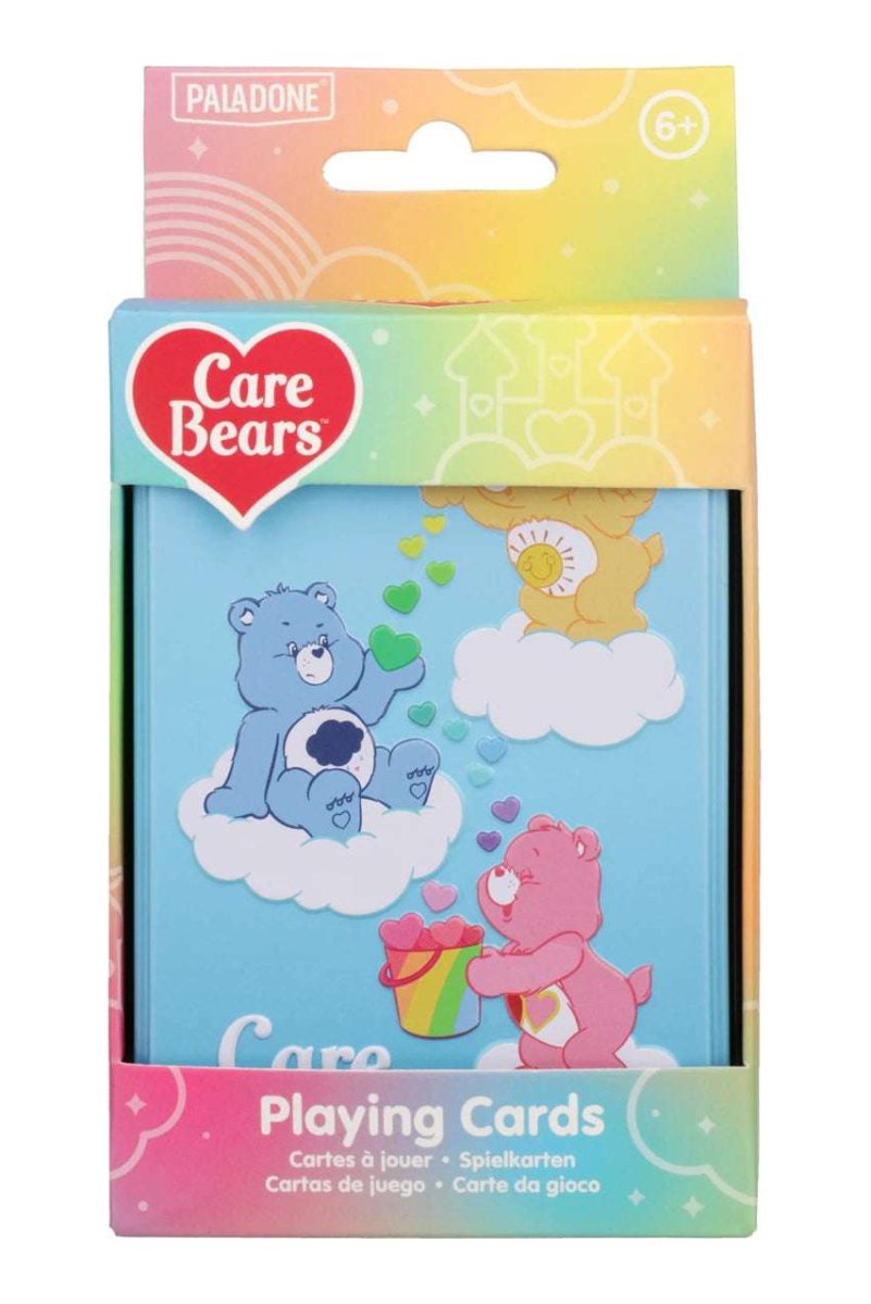 Shop Paladone Care Bears Playing Cards in a Tin Travel Accessories for women – premium loungewear and festival fashion at Spoiled Brat