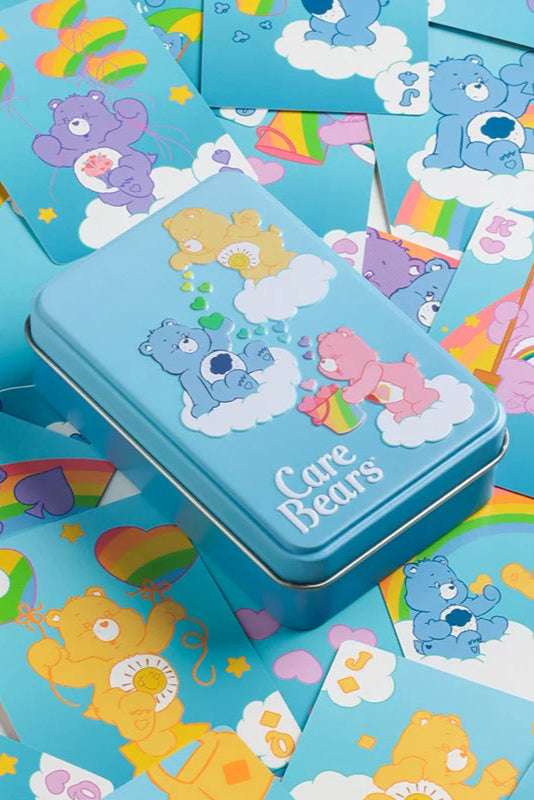 Shop Paladone Care Bears Playing Cards in a Tin Travel Accessories for women – premium loungewear and festival fashion at Spoiled Brat