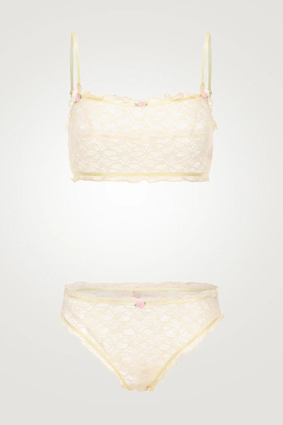 Shop Pixie and Peach Pixie & Peach Buttercup Lace Knicker Knickers for women – premium loungewear and festival fashion at Spoiled Brat