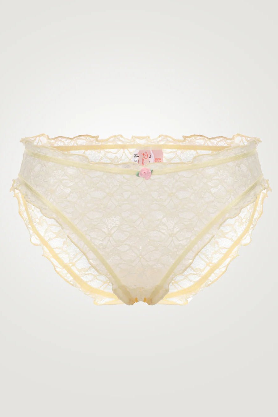 Shop Pixie and Peach Pixie & Peach Buttercup Lace Knicker Knickers for women – premium loungewear and festival fashion at Spoiled Brat