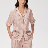 Shop Pixie and Peach Pixie & Peach Chrissie Short Sleeve Shirt Shirt for women – premium loungewear and festival fashion at Spoiled Brat