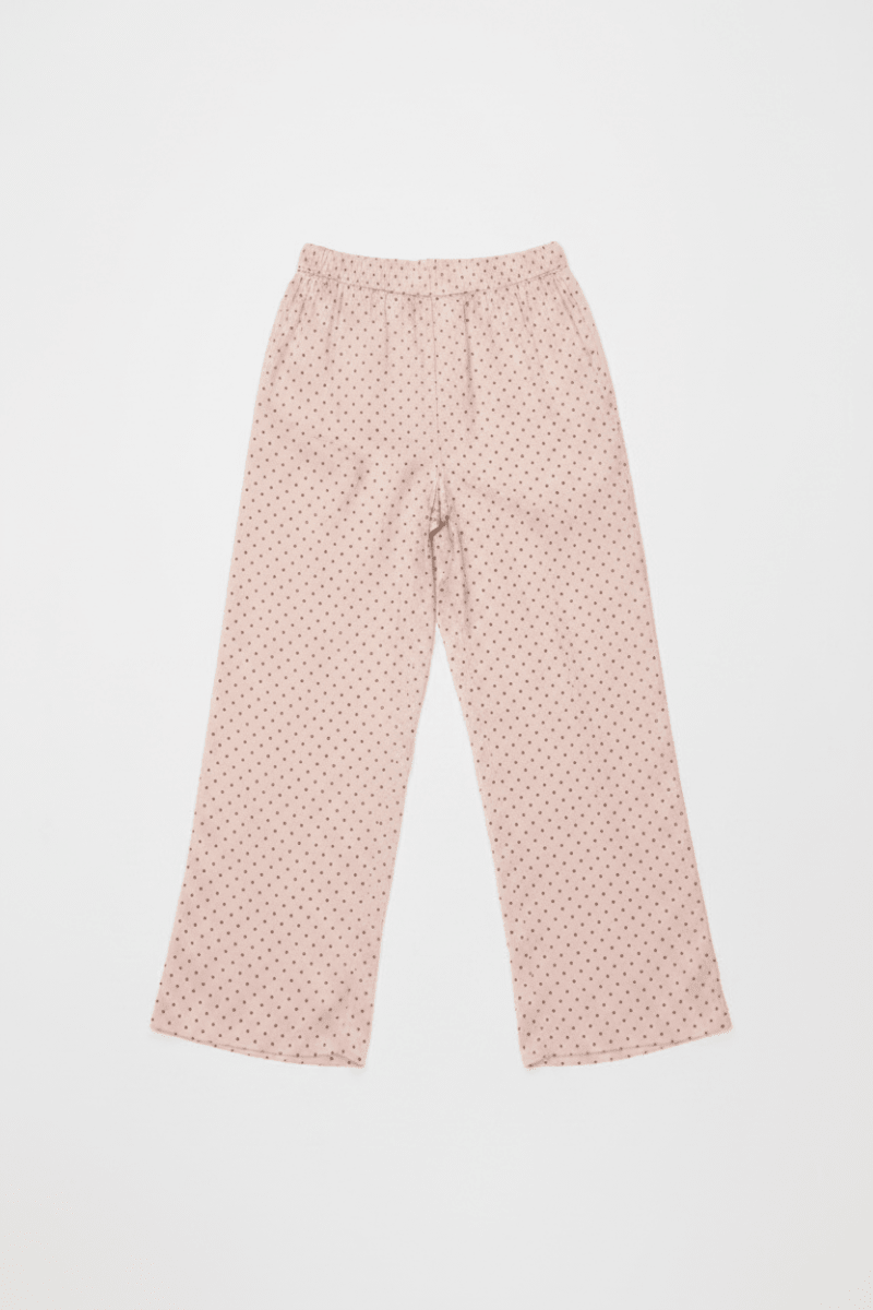 Shop Pixie and Peach Pixie & Peach Chrissie Trouser Pyjamas for women – premium loungewear and festival fashion at Spoiled Brat