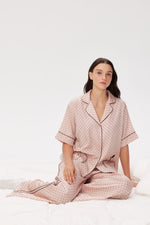 Shop Pixie and Peach Pixie & Peach Chrissie Trouser Pyjamas for women – premium loungewear and festival fashion at Spoiled Brat
