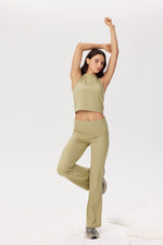 Shop Pixie and Peach Pixie & Peach Gina Flared Leggings Trousers for women – premium loungewear and festival fashion at Spoiled Brat