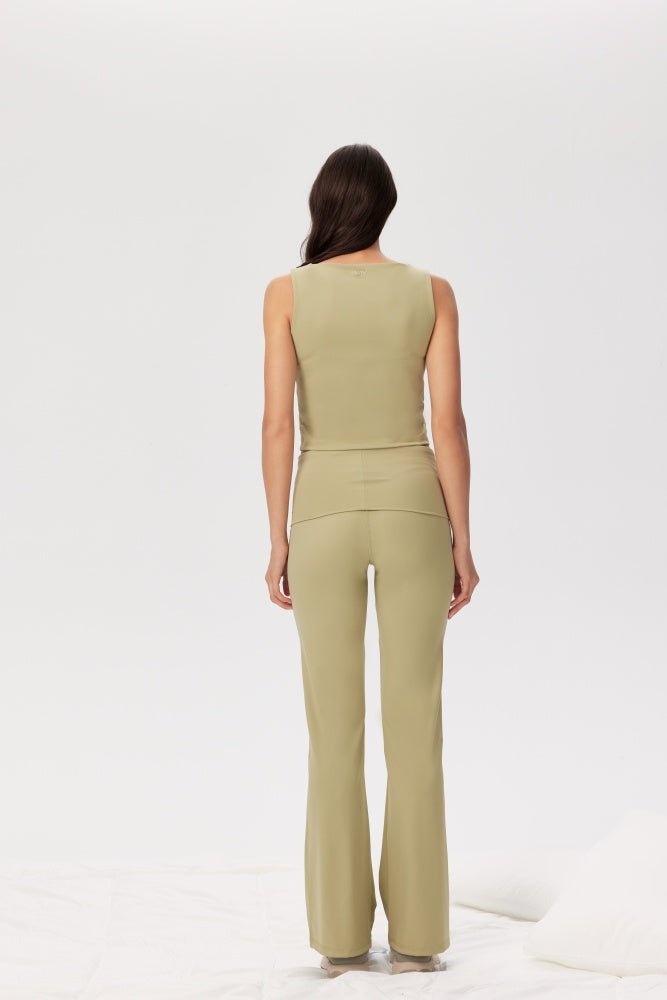 Shop Pixie and Peach Pixie & Peach Gina Flared Leggings Trousers for women – premium loungewear and festival fashion at Spoiled Brat