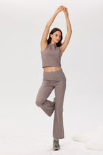 Shop Pixie and Peach Pixie & Peach Gina Flared Leggings Trousers for women – premium loungewear and festival fashion at Spoiled Brat