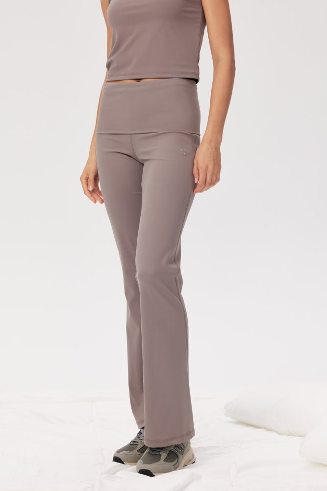 Shop Pixie and Peach Pixie & Peach Gina Flared Leggings Trousers for women – premium loungewear and festival fashion at Spoiled Brat