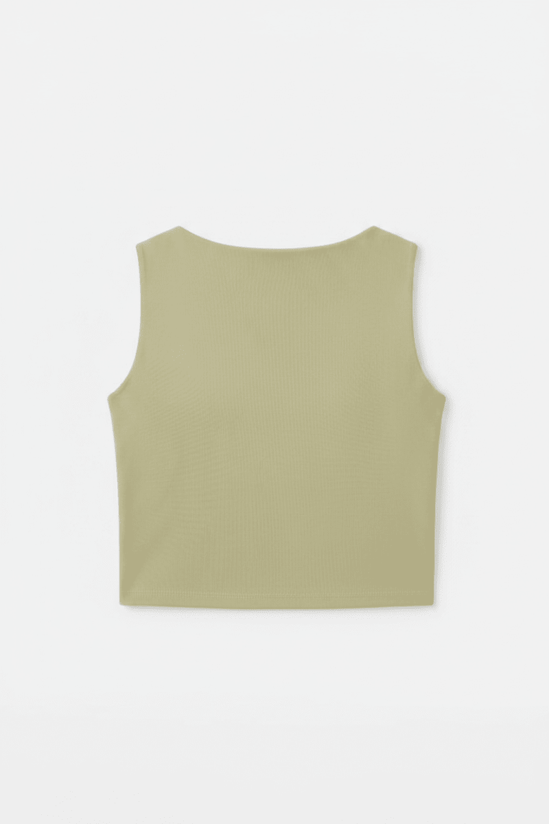 Shop Pixie and Peach Pixie & Peach Gina Slash Neck Top Vest Top for women – premium loungewear and festival fashion at Spoiled Brat