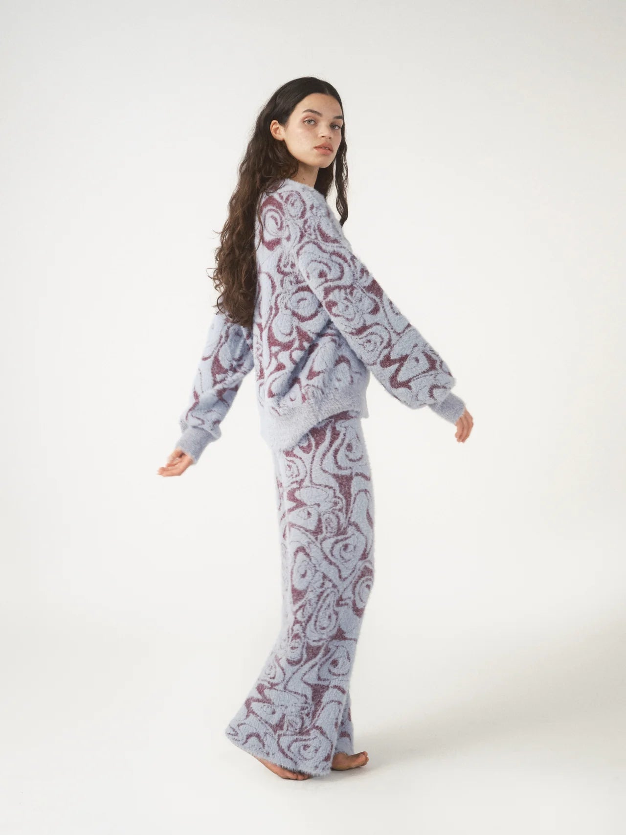 Pixie & Peach Hope Jacquard Knitted Jumper - Spoiled Brat