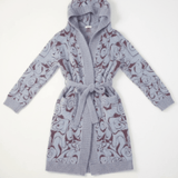Shop Pixie and Peach Pixie & Peach Hope Jacquard Knitted Robe Bath Robe for women – premium loungewear and festival fashion at Spoiled Brat