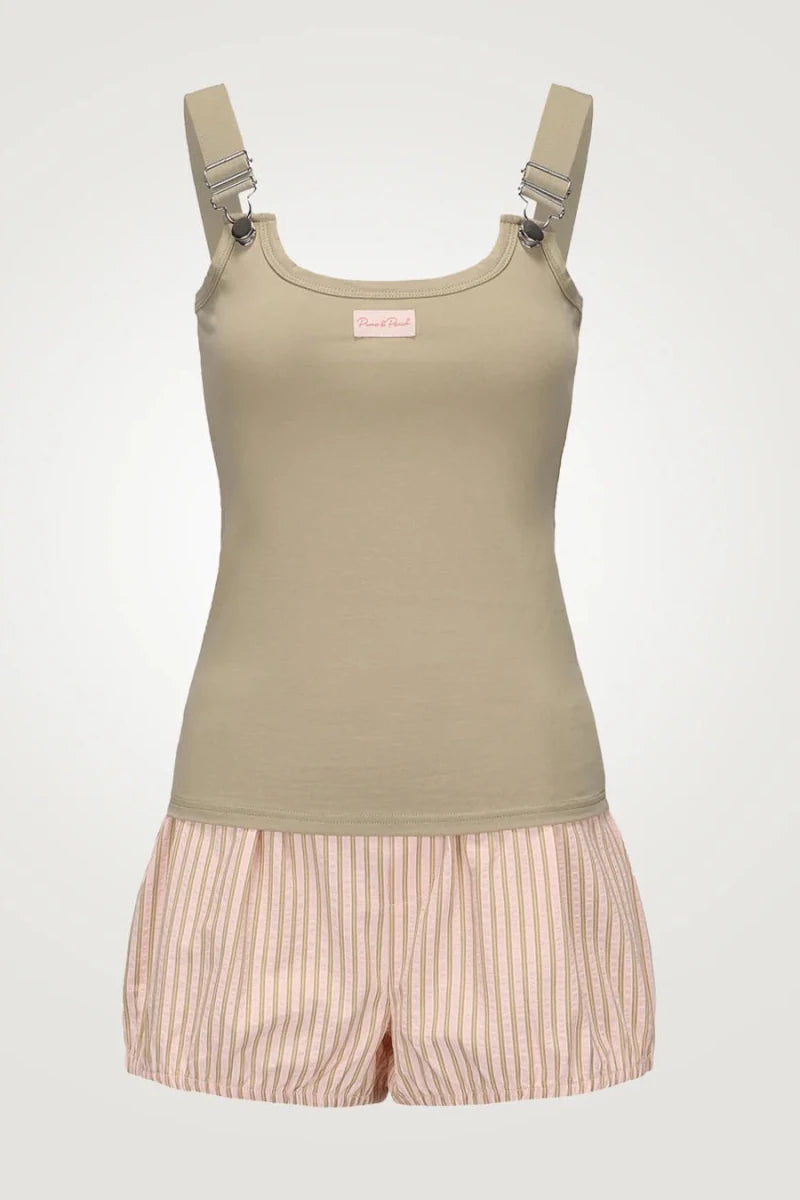 Shop Pixie and Peach Pixie & Peach Jean Buckle Cami Top Cami Top for women – premium loungewear and festival fashion at Spoiled Brat