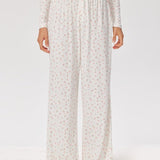 Shop Pixie and Peach Pixie & Peach Peachy Floral Trousers Trousers for women – premium loungewear and festival fashion at Spoiled Brat